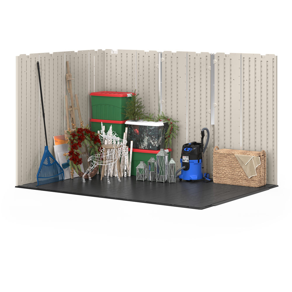 Suncast Vista 7 x 10ft Apex Storage Shed Image 4