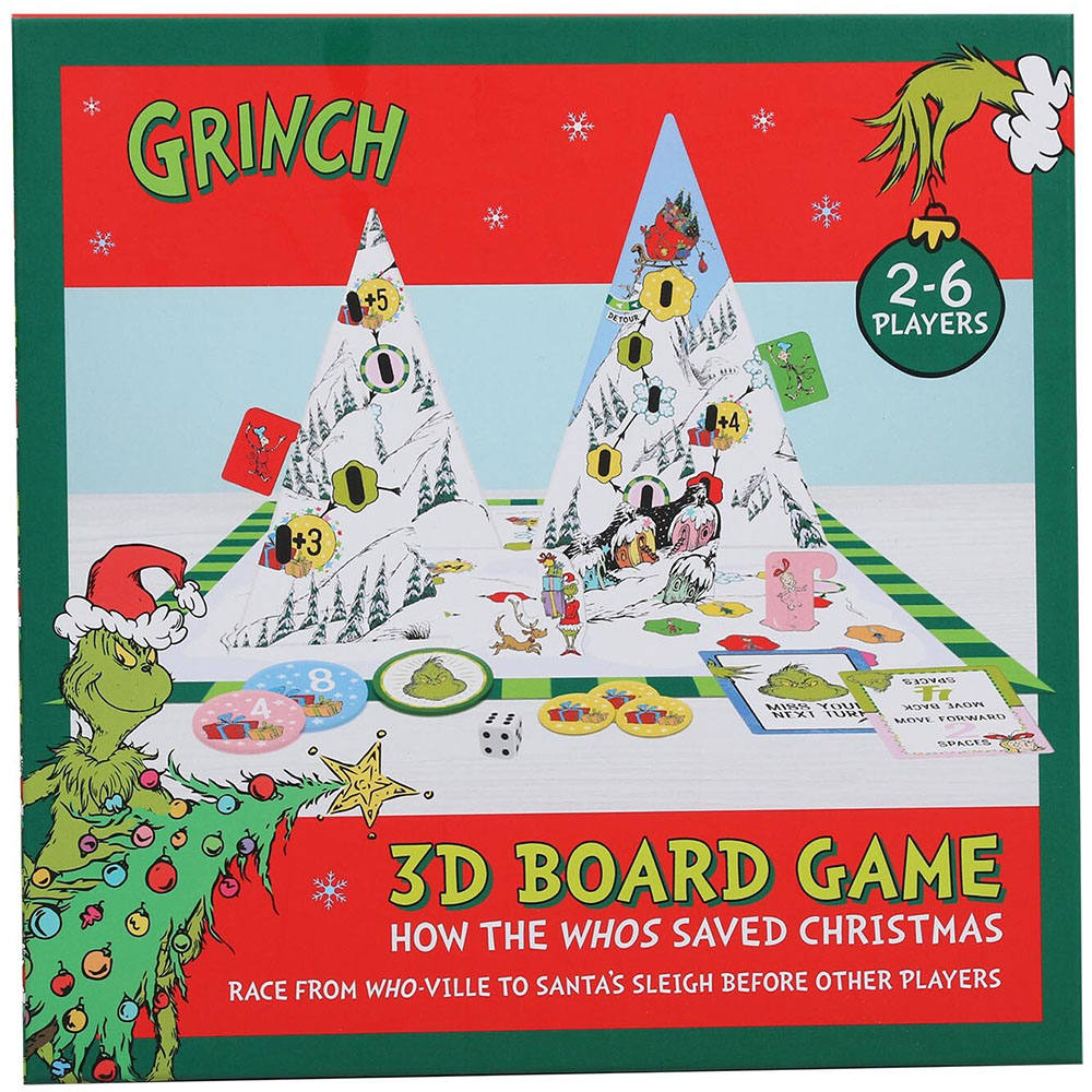 G&G The Grinch 3D Board Game Image