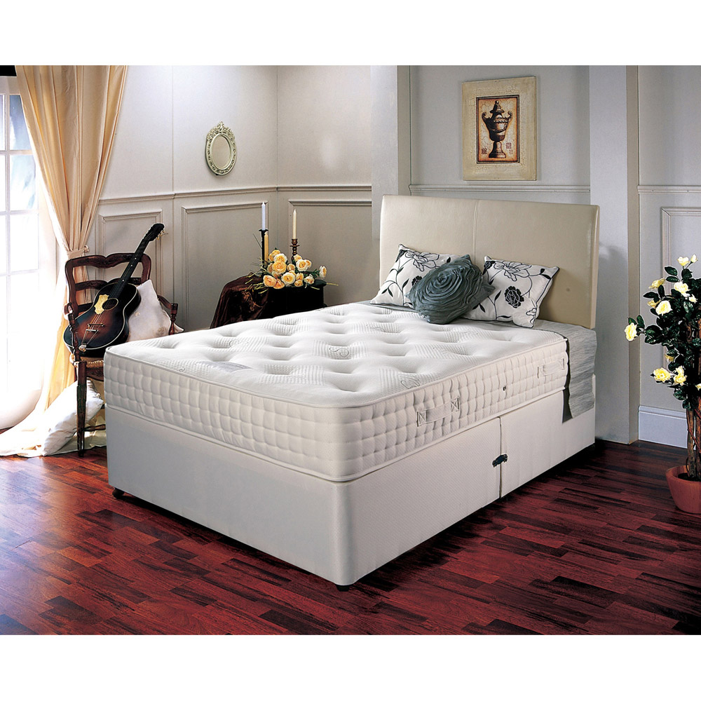 Eleganza Home Leonardo Small Double Tufted Medium Firm Pocket Spring Mattress Image 2