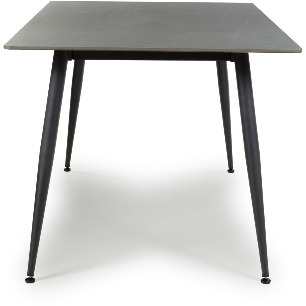 Monaco 6 Seater Dining Table Grey Image 3