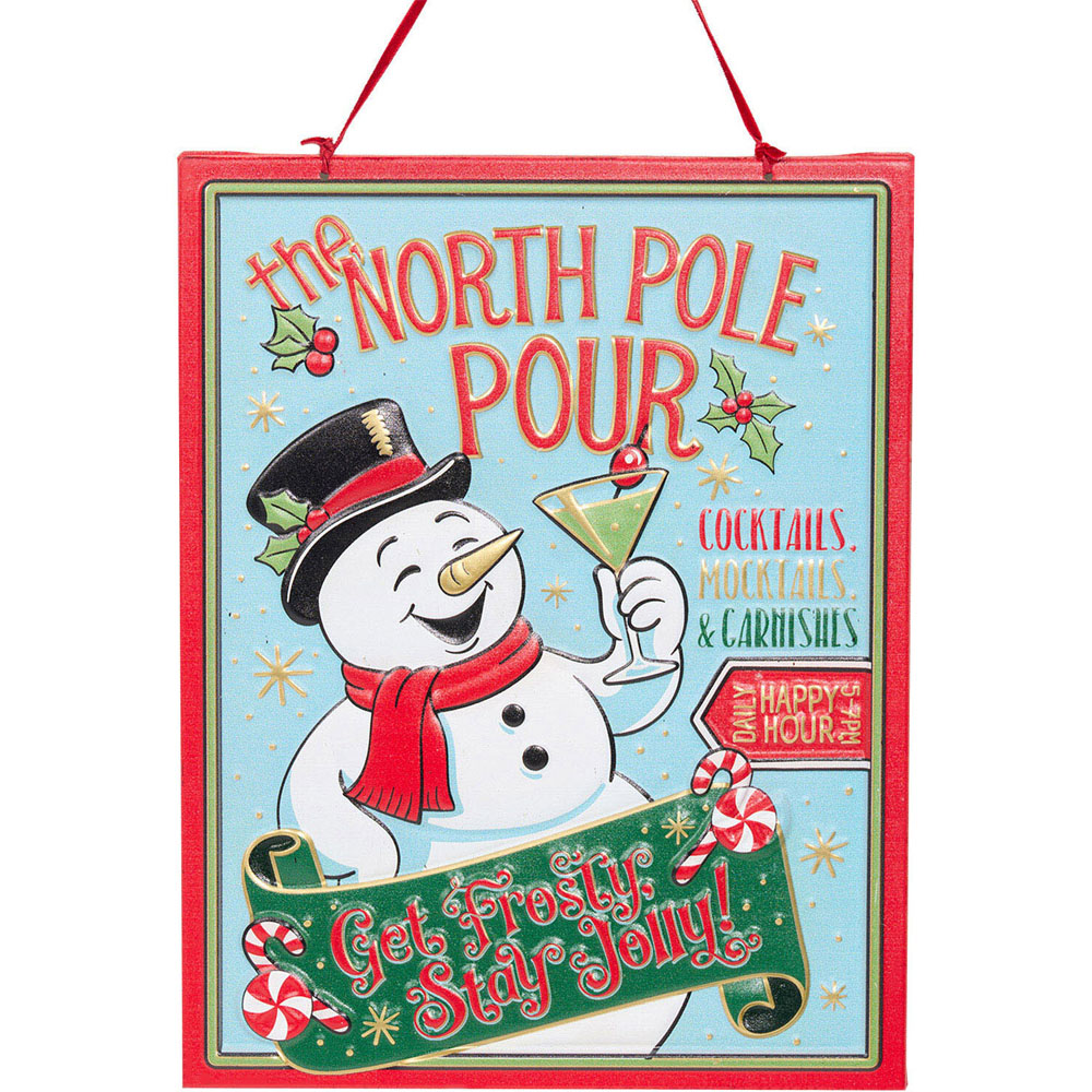 Vintage Festive Hanging Wall Art Image 6
