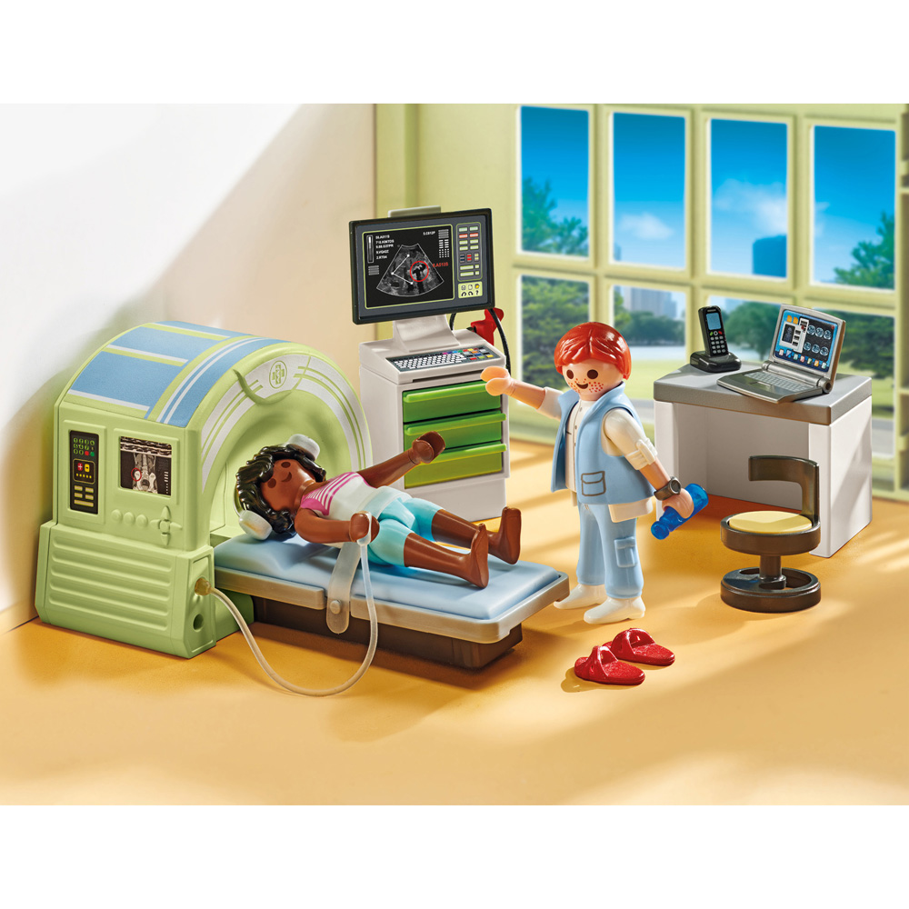 Playmobil MRI with Patient Playset 29 Piece Image 5