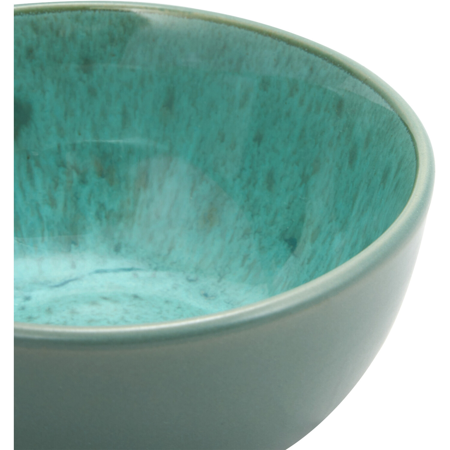 Salvie Reactive Glaze Nibbles Bowl - Sea Green Image 2