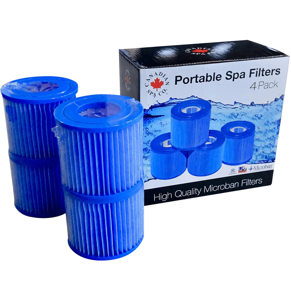 Canadian Spa Company Antimicrobial Portable Spa Filters 4 Pack Image 1