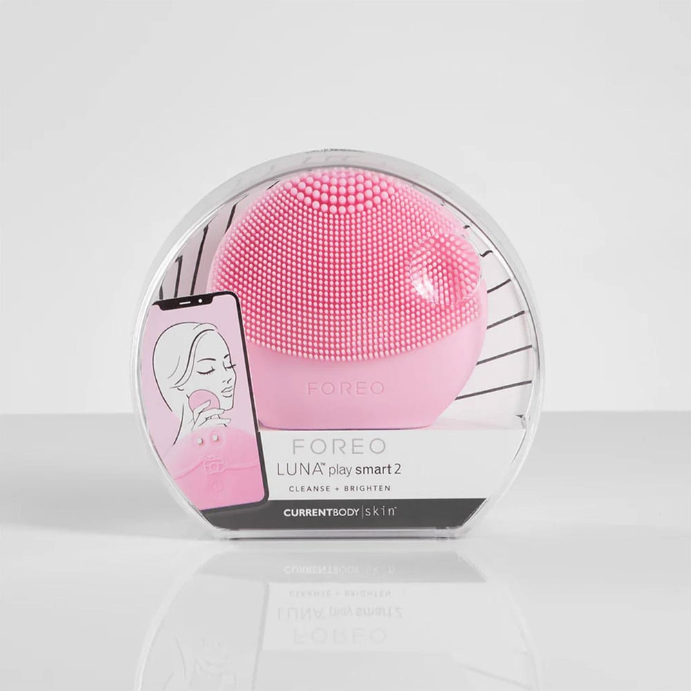 Foreo Luna Play Smart 2 Tickle Me Pink Facial Cleansing Brush Image 2