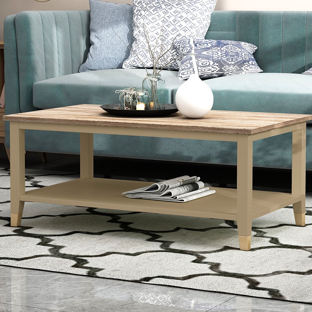 Palazzi Clay Natural Coffee Table Image 1