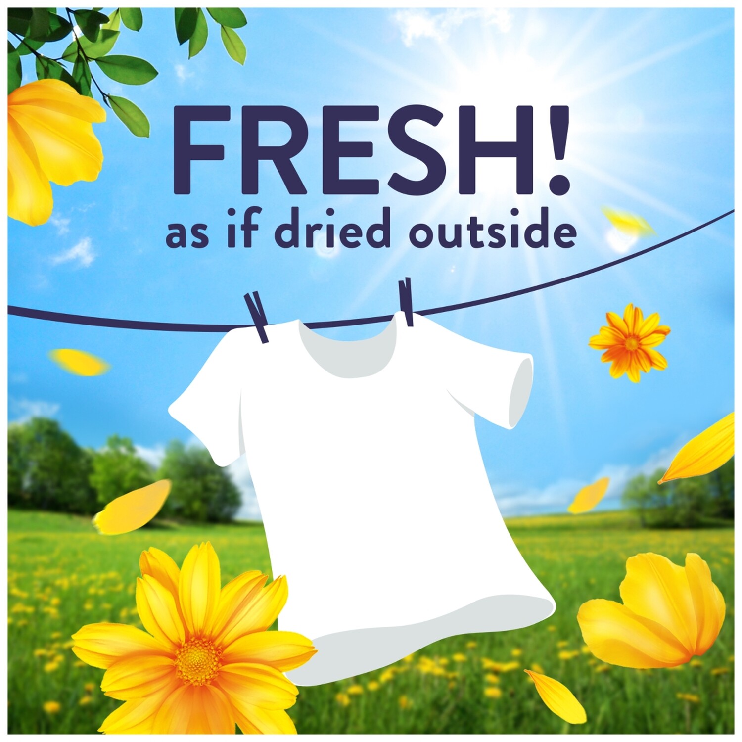 Lenor Outdoorable Fresh Fabric Conditioner 700ml Summer Breeze Image 4