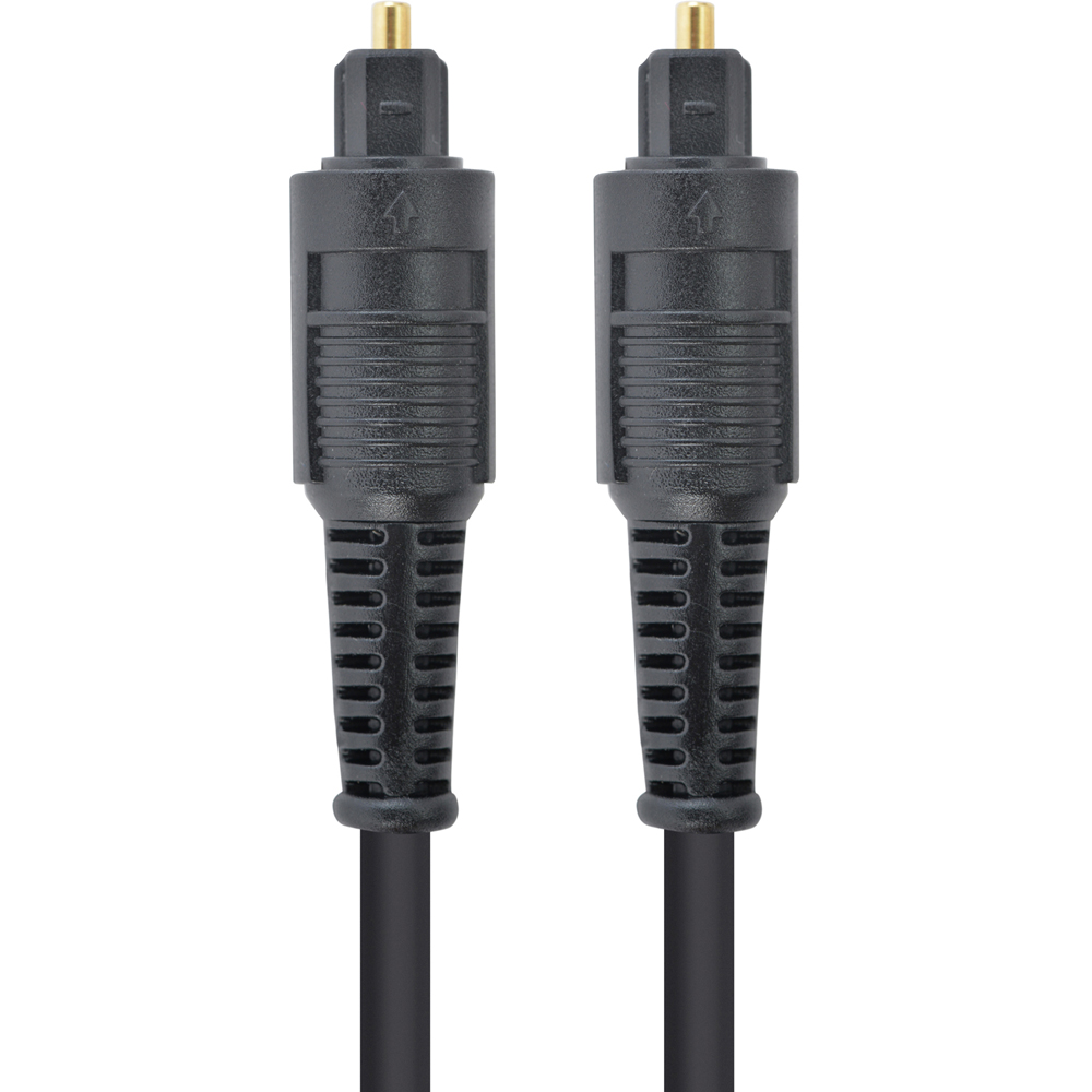 Cablexpert Toslink Black Optical Audio Cable 3m Image 1