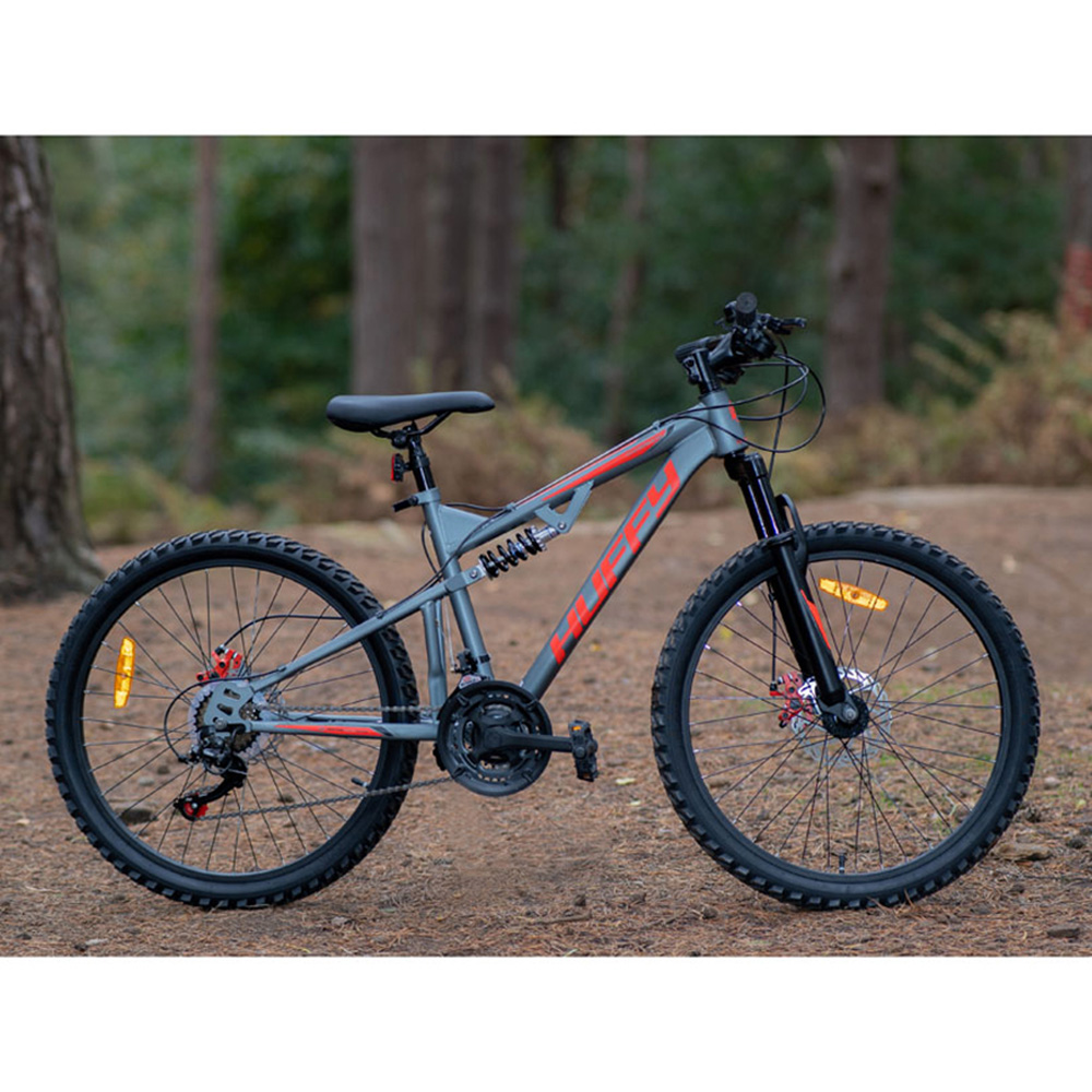Huffy Marker Matte Gunmetal Grey Mountain Bike 24 inch Image 2