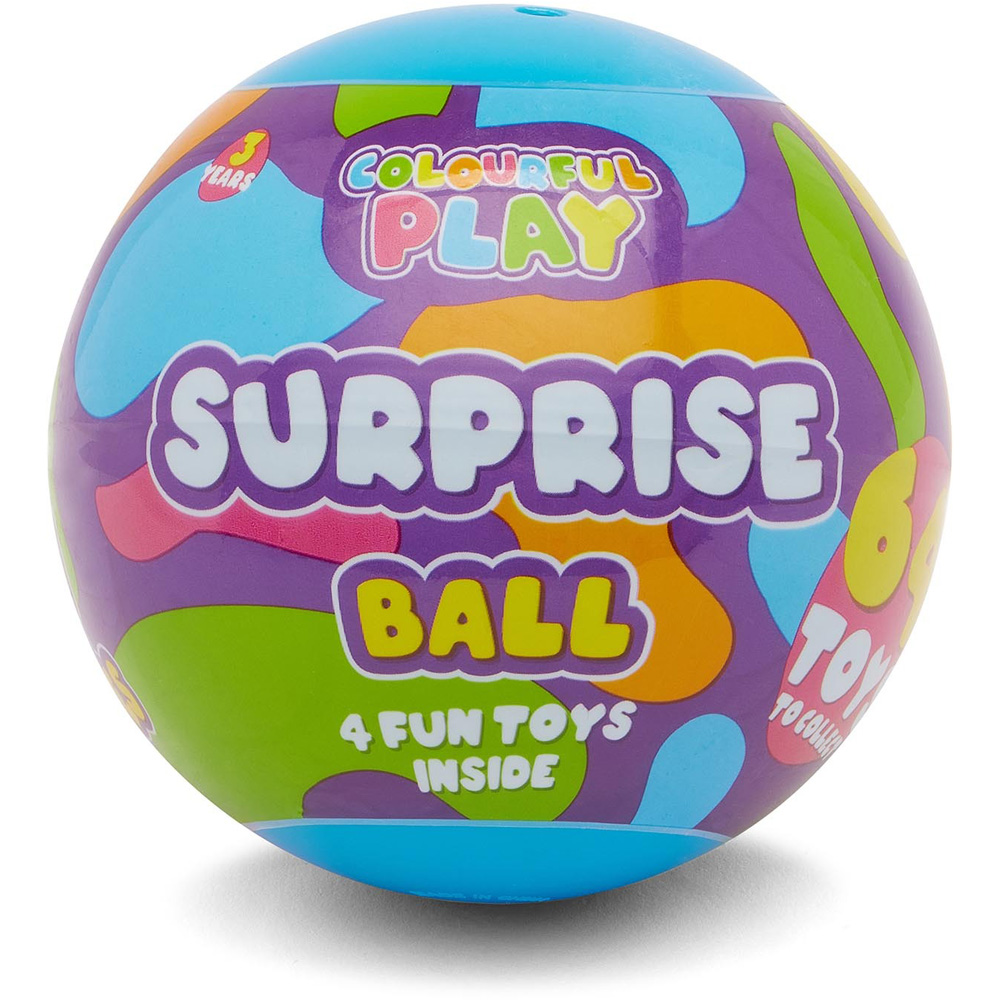 ToyMania Colourful Play Surprise Ball Toy in Assorted styles Image 4