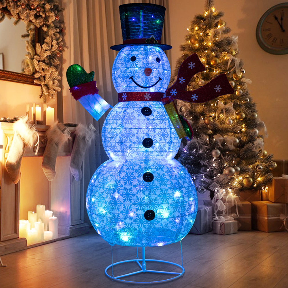 Costway LED Snowman Outdoor Christmas Decoration 6ft Image 1