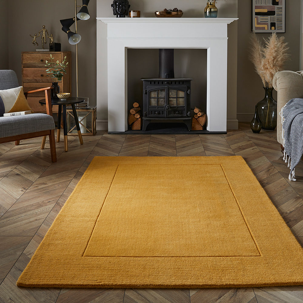 Esselle Home Esme Wool Ochre Rug 200 x 290cm Image 2