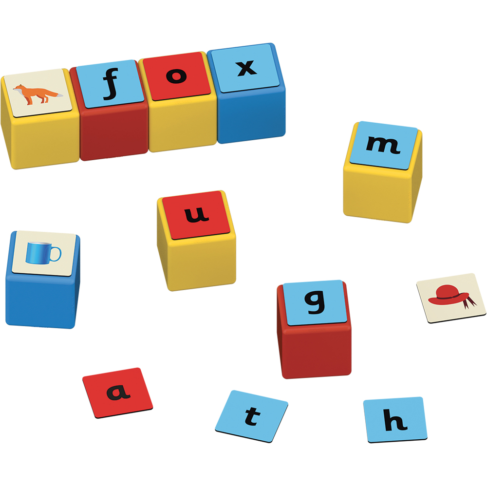 Geomag Magicube Word Building Recycled Clips Set 55 Piece Image 3