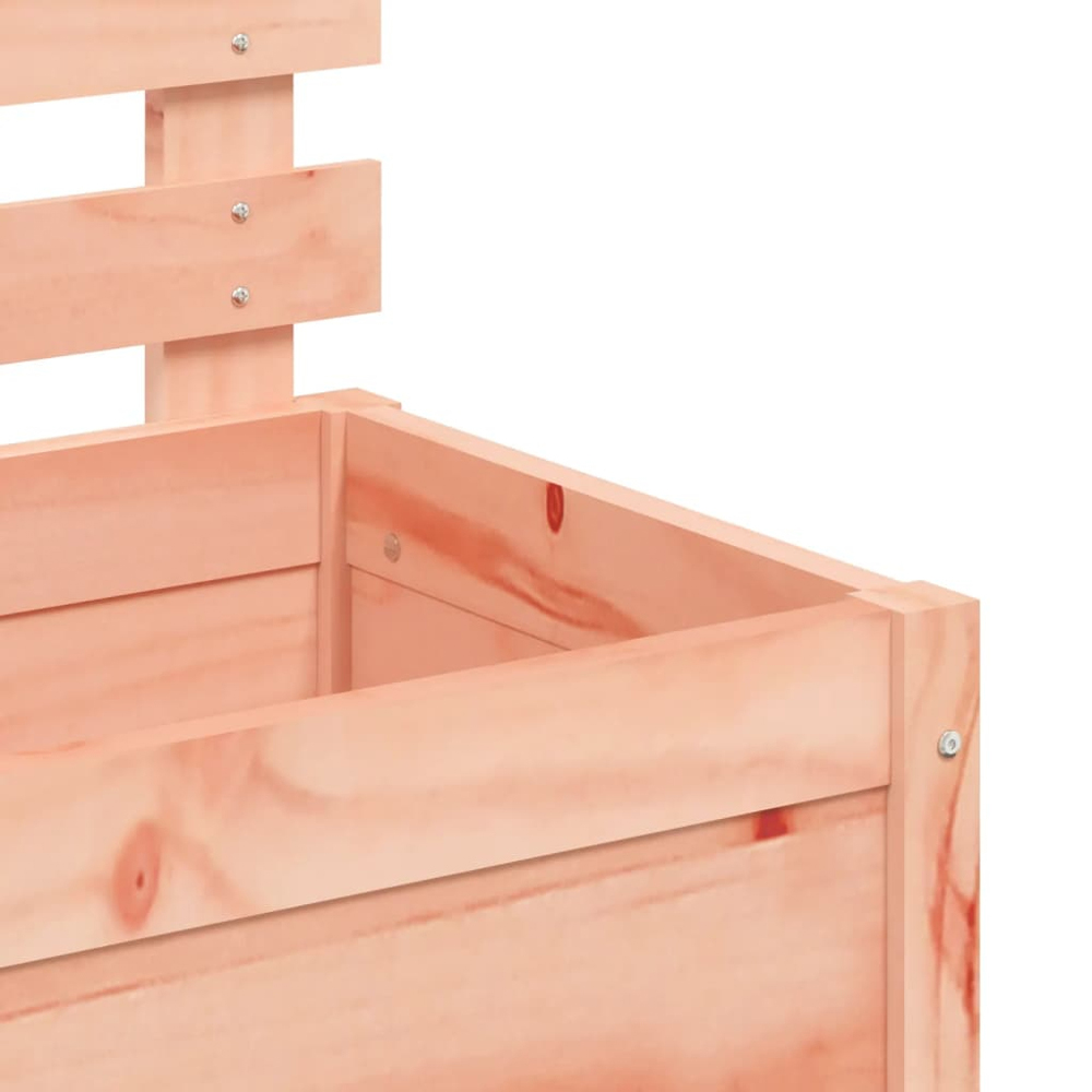 vidaXL Natural Solid Douglas Wood Garden Planter 79 x 39.5 x 114cm Image 6