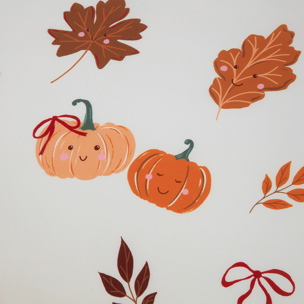 Autumn Friends Duvet Set Rust Double Image 9