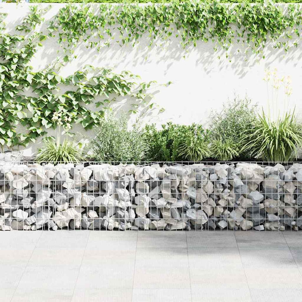 Walplus Galvanised Steel Gabion Basket 50 x 30 x 300cm Image 6