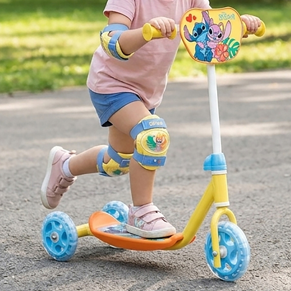 Mondo Kids Disney Stitch 3 Wheel My First Scooter with Lean-to-Steer Design Image 2