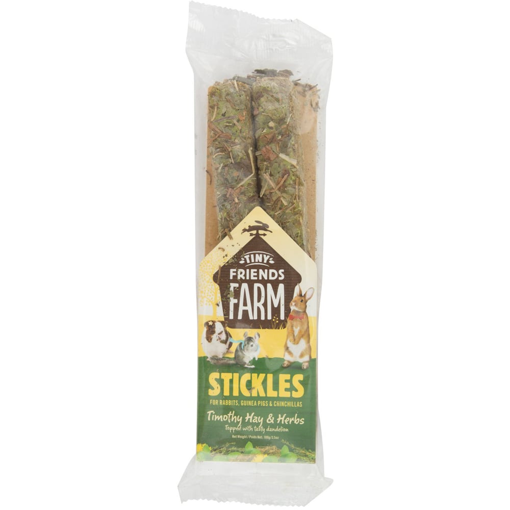 Pack of 2 Supreme Stickle Treats - Timothy Hay / Herbs Image