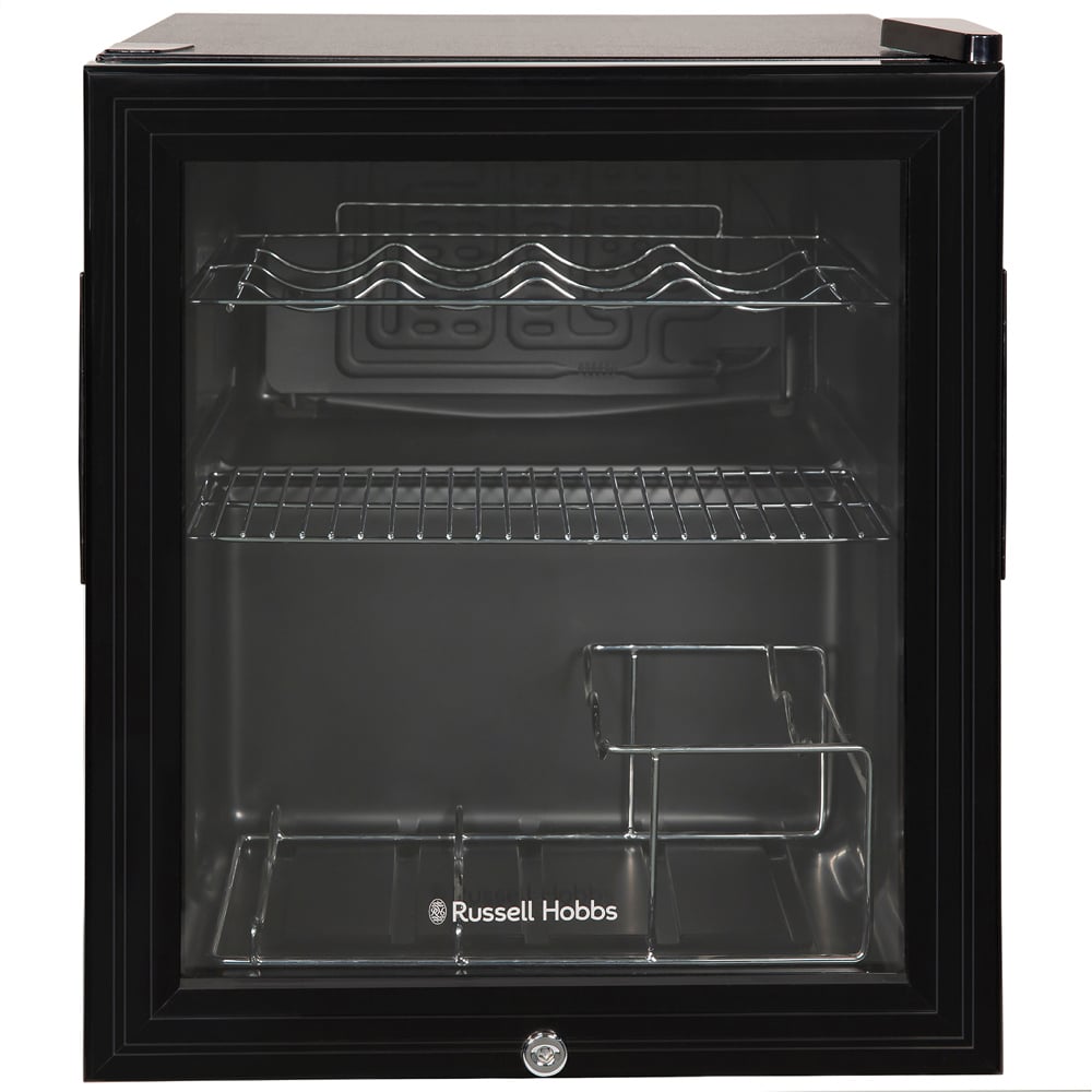 Russell Hobbs RHGWC1B-C-LCK Black 12 Bottle Lockable Wine Cooler Image 1