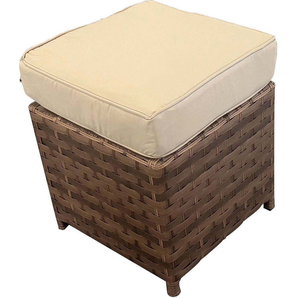 Carolina High Back Conversation Set - Brown / 4 Image 6