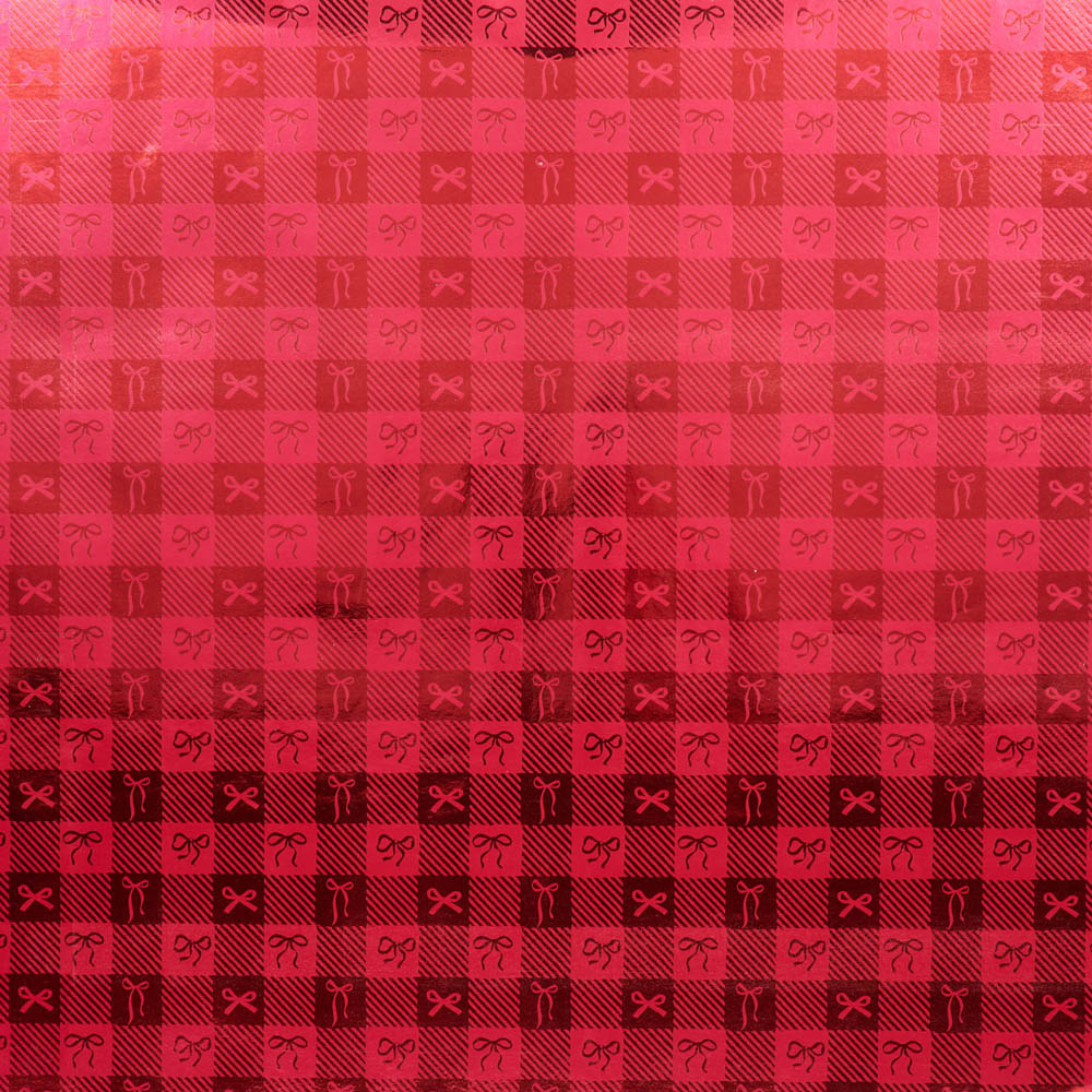 Bow Shine Gift Wrapping Paper Red Image 2