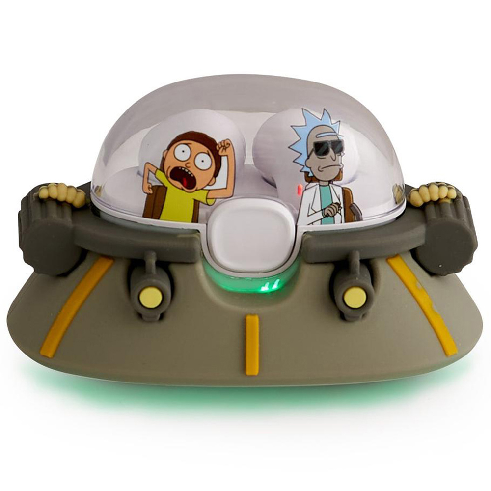 Lazerbuilt Rick and Morty Space Cruiser TWS Earphones Image 3