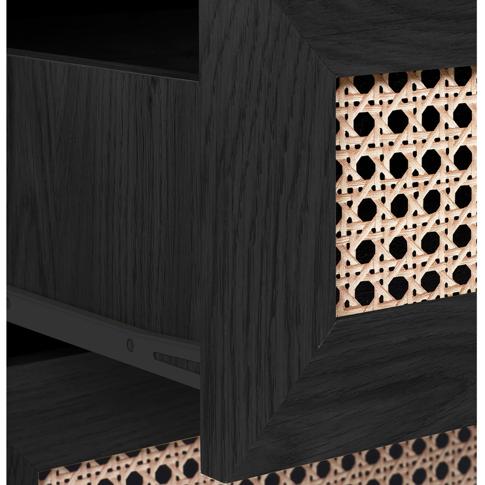 Julian Bowen Sydney 5 Drawer Black Ash Chest of Drawers Image 5