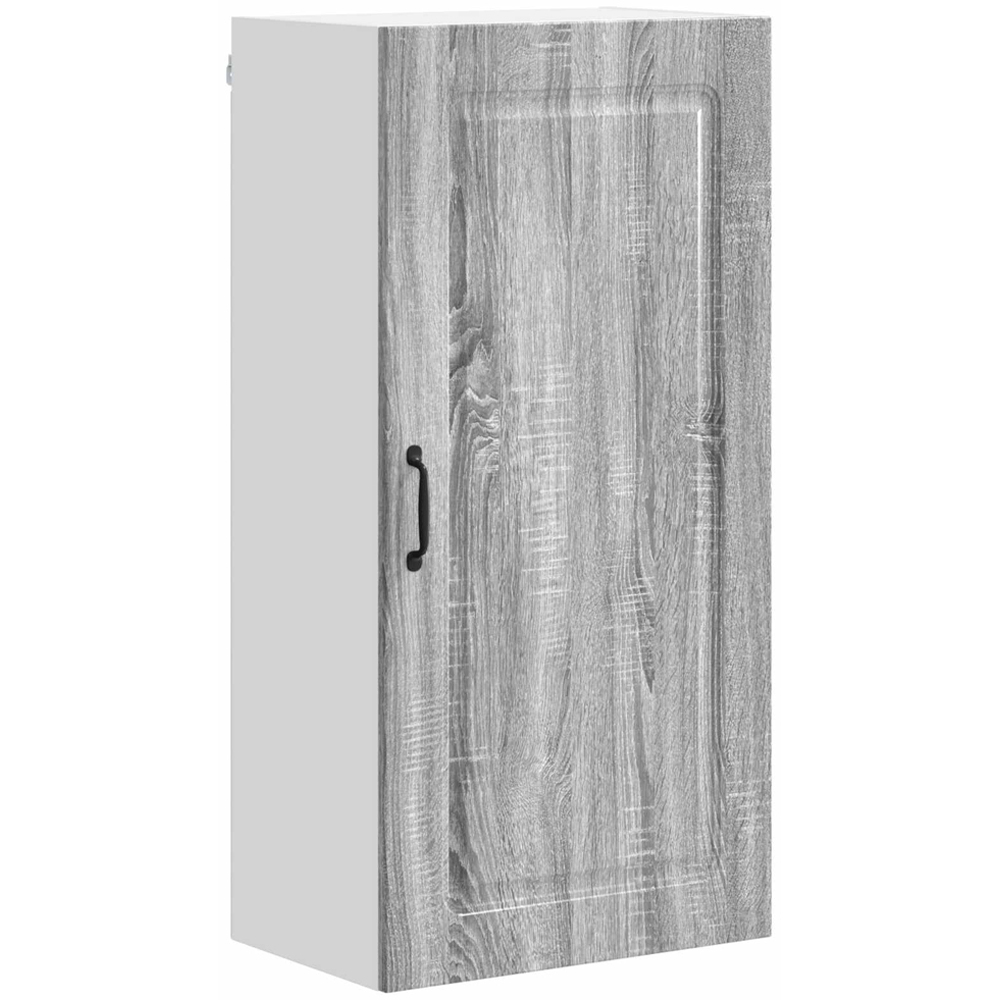vidaXL Single Door Grey Sonoma Kitchen Wall Cabinet Image 2
