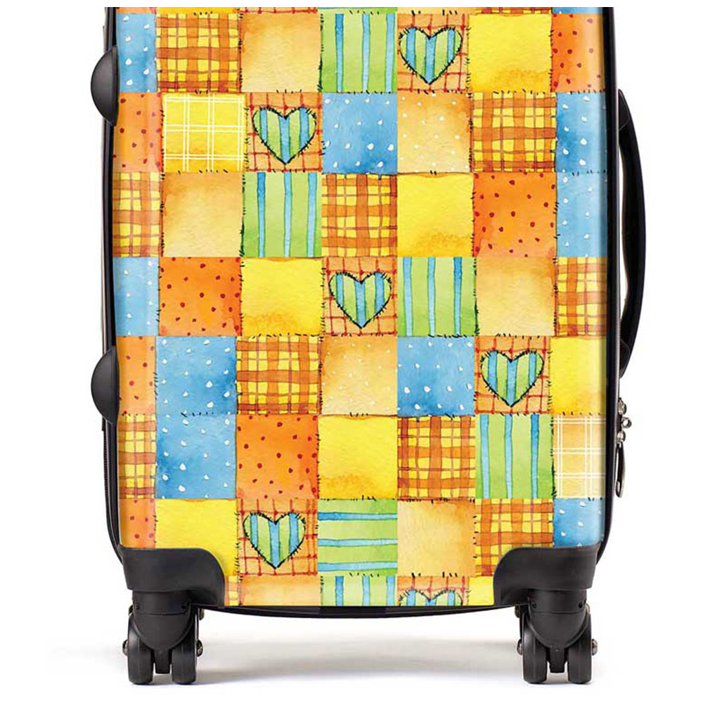 Warren Reed Designer Cabin Baby Watercolour Blanket Pattern Suitcase Image 2