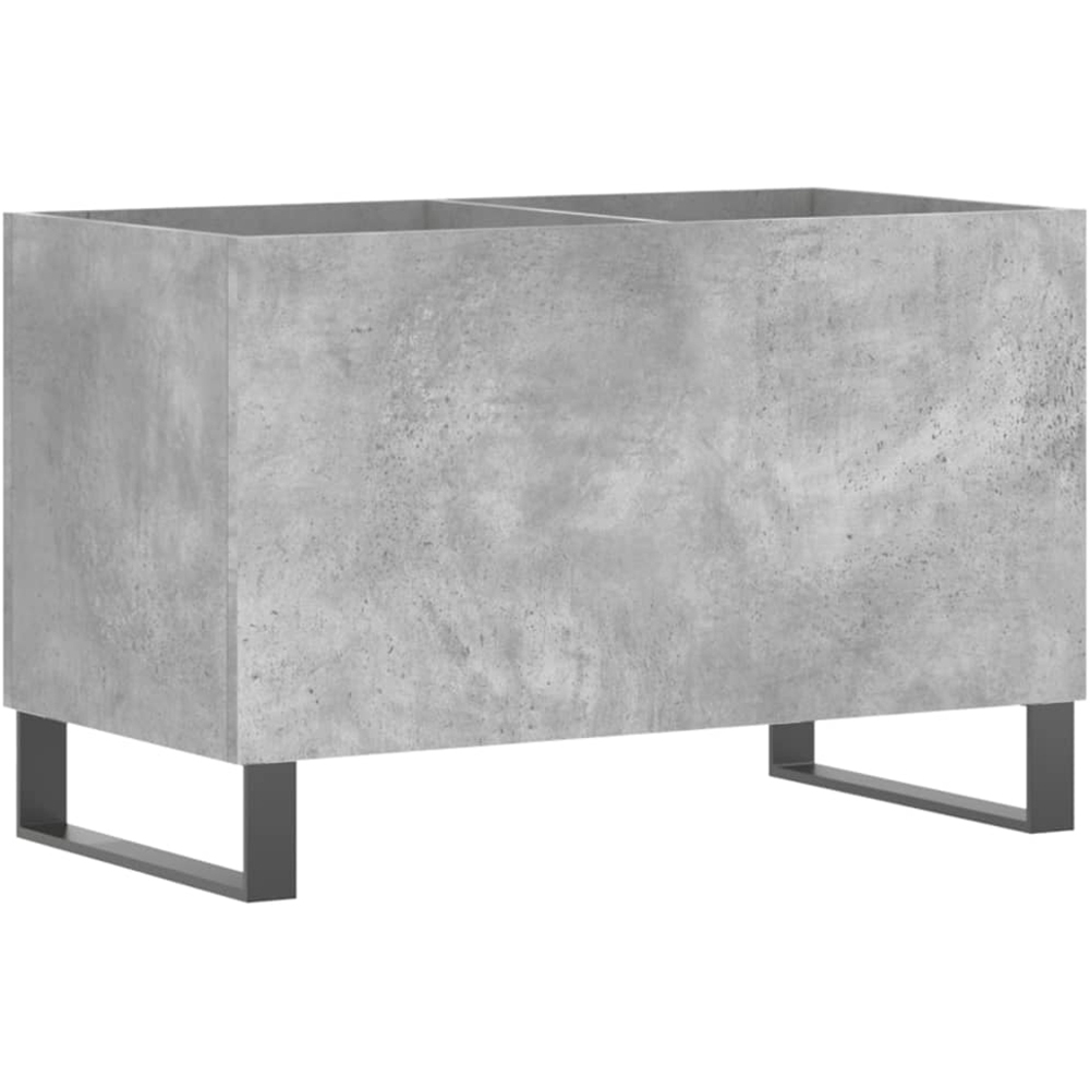 vidaXL Concrete Grey Record Cabinet Image 2