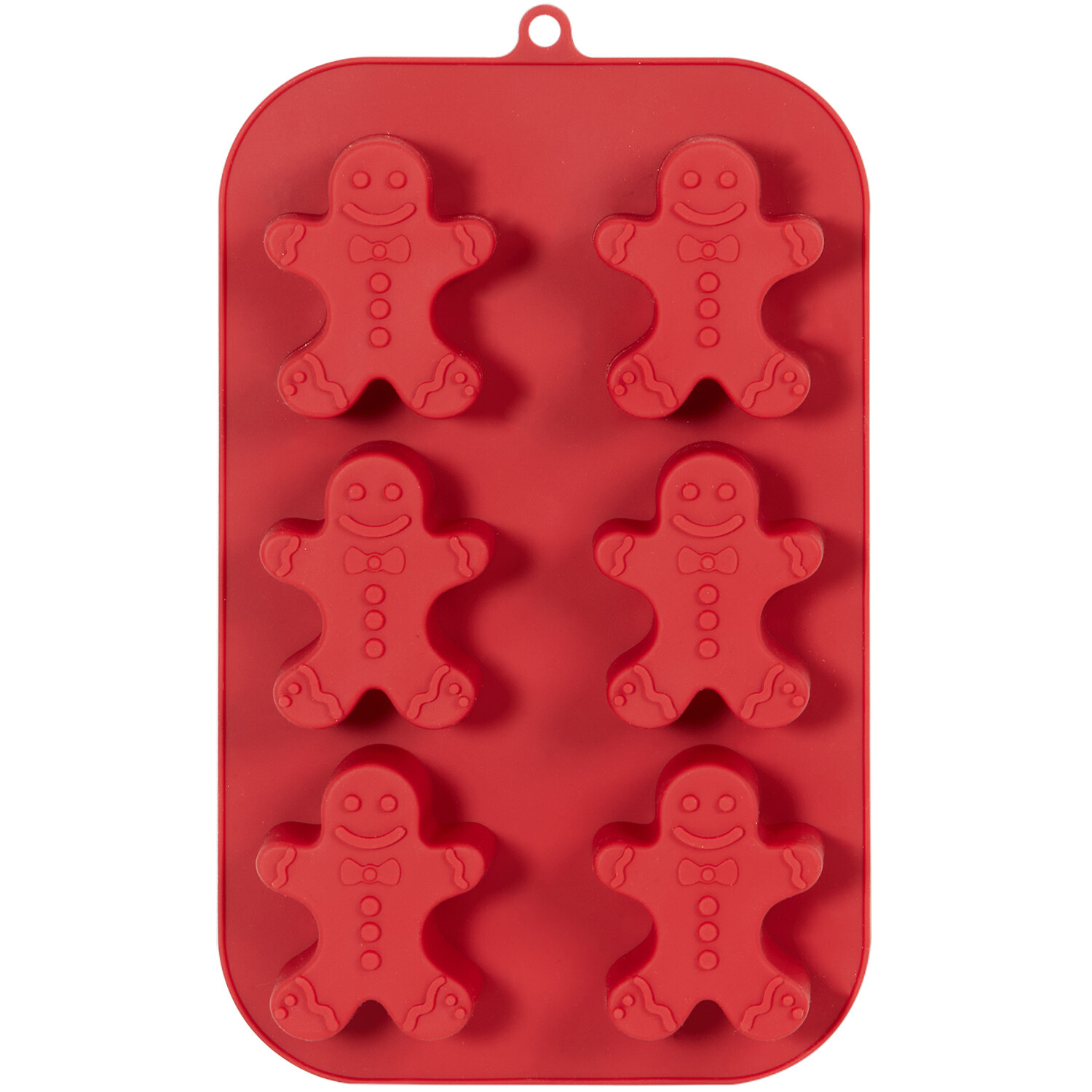 Gingerbread Man Mould - Red Image 1