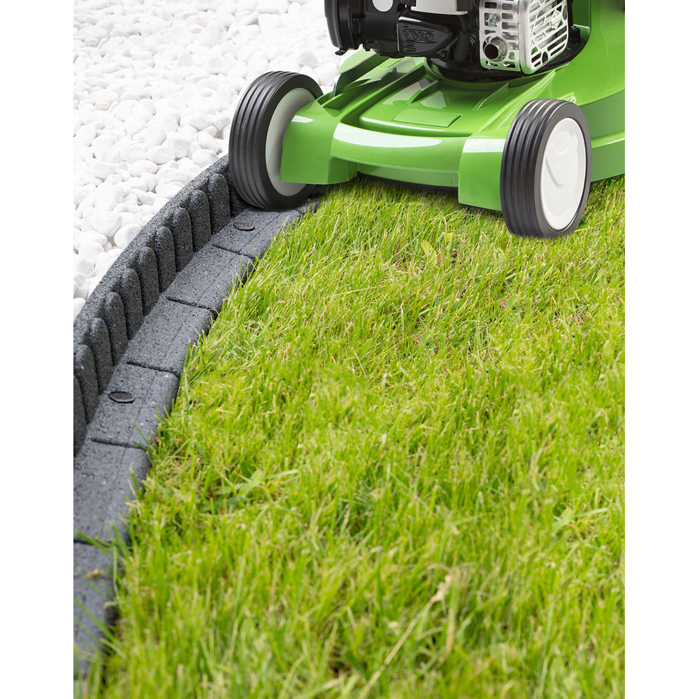 EZ Border Mower 22 x 120cm 4 Pack Grey Garden Edge Border Image 2