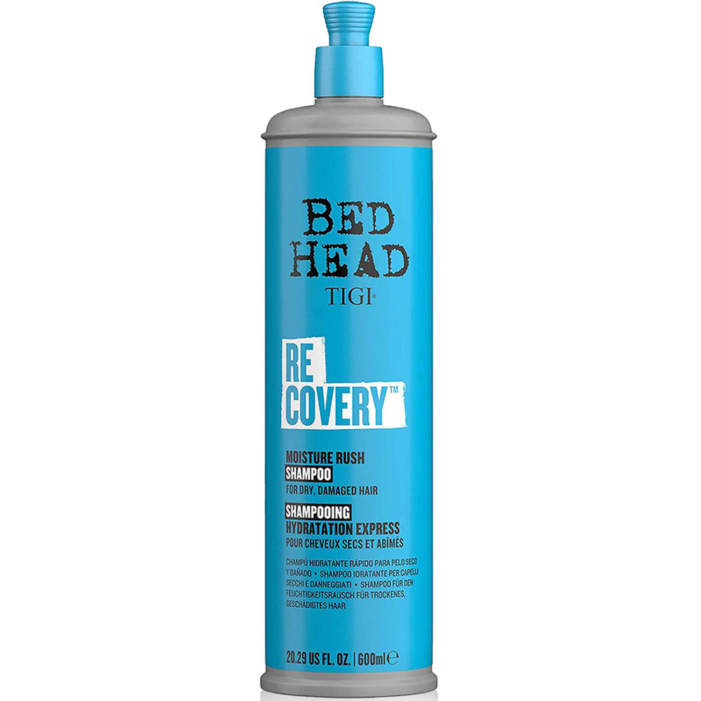 TIGI Bed Head Recovery Dry Hair Hydrating Cleanser Moisturising Shampoo 600ml 6 Pack Image 3