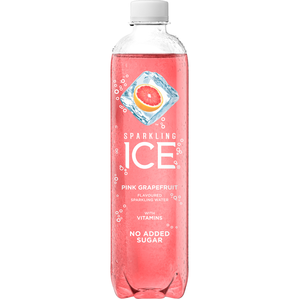 Sparkling Ice Pink Grapefruit Sparkling Water 500ml Image