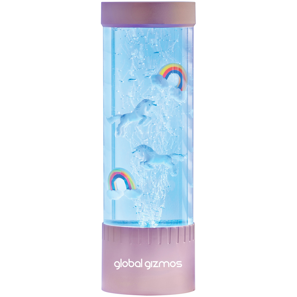 Global Gizmos Rose Gold Magical Water Bubble Lamp 32cm Image 1