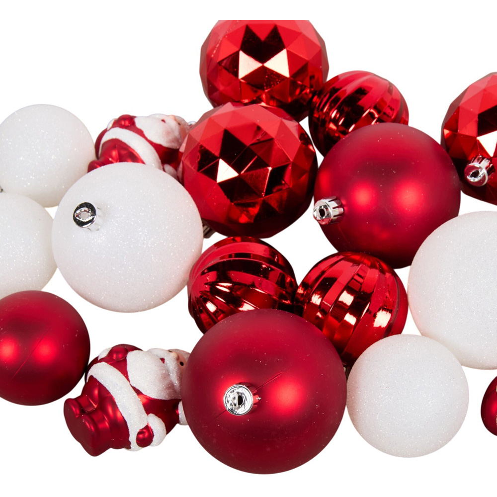 Pack of 50 Candy Cane Carnival Baubles Image 3