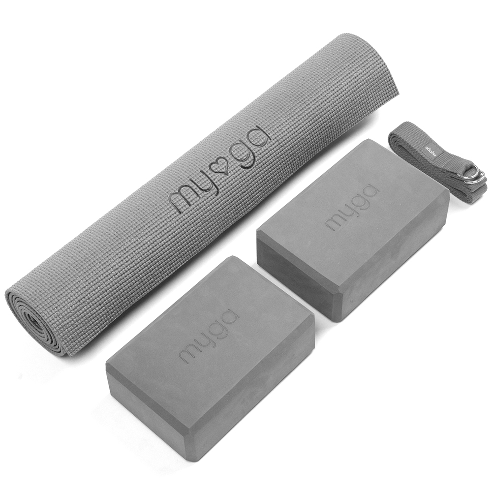 Myga Grey Yoga Starter Set Image 1