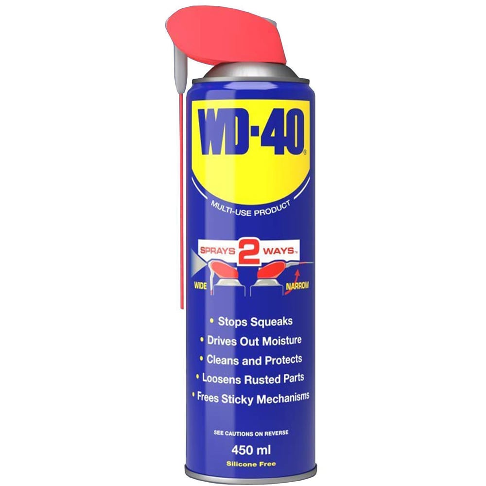 WD-40 Multi-Use Lubricant 450ml with Specialist Silicone 400ml Image 4