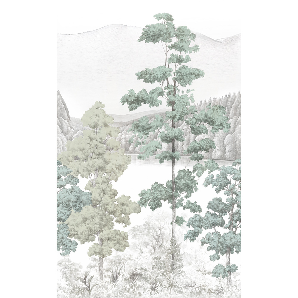 Grandeco Alix 3 Lane Wall Mural Image 3