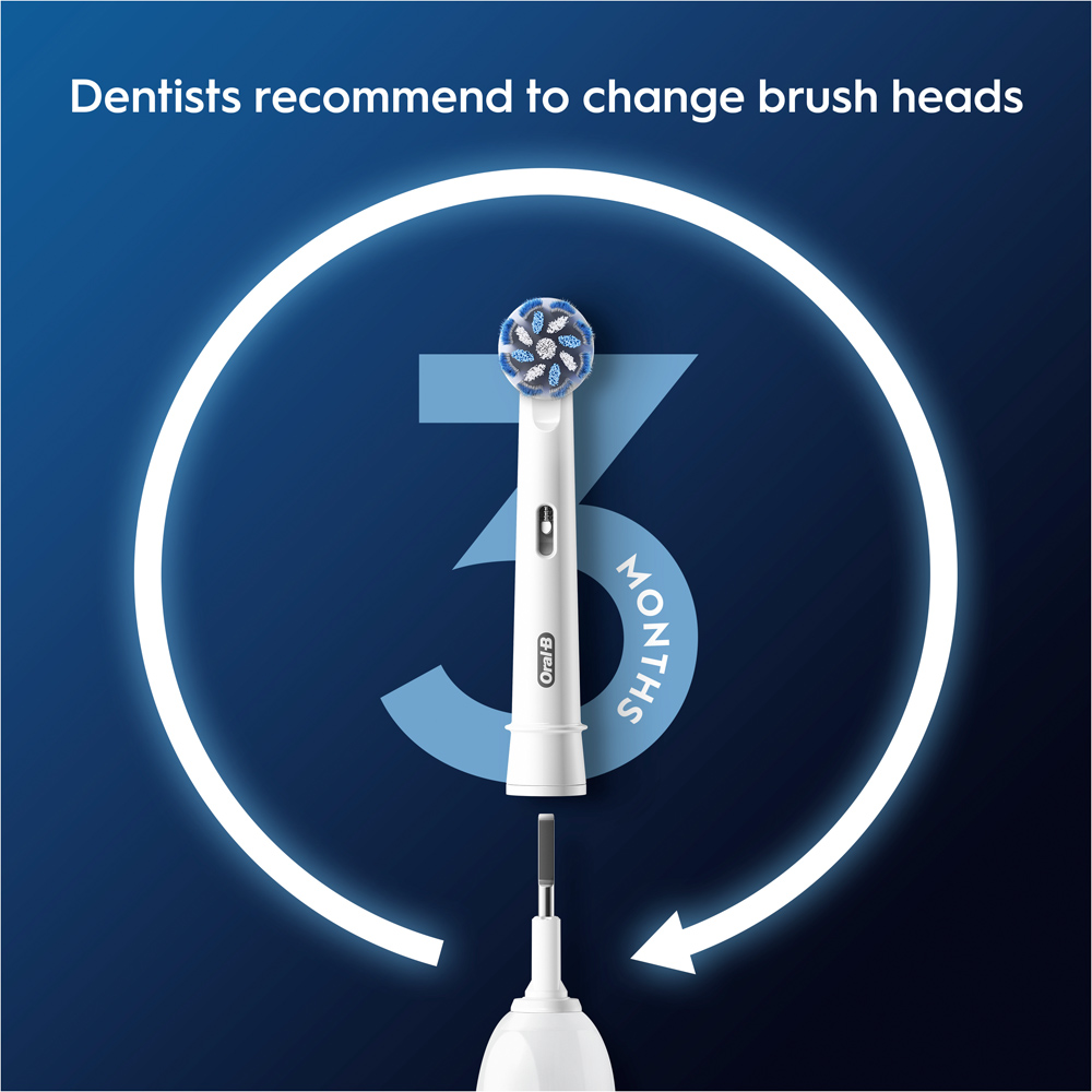 Oral-B Pro Sensitive Clean Toothbrush Heads 8 Pack Image 5