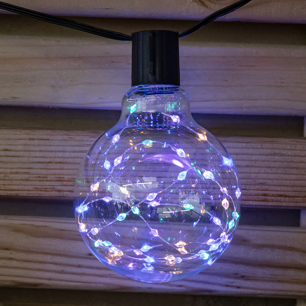 Samuel Alexander 20 Multicoloured LED Connectable Galaxy Festoon Firefly Christmas String Light 9.5m Image 6