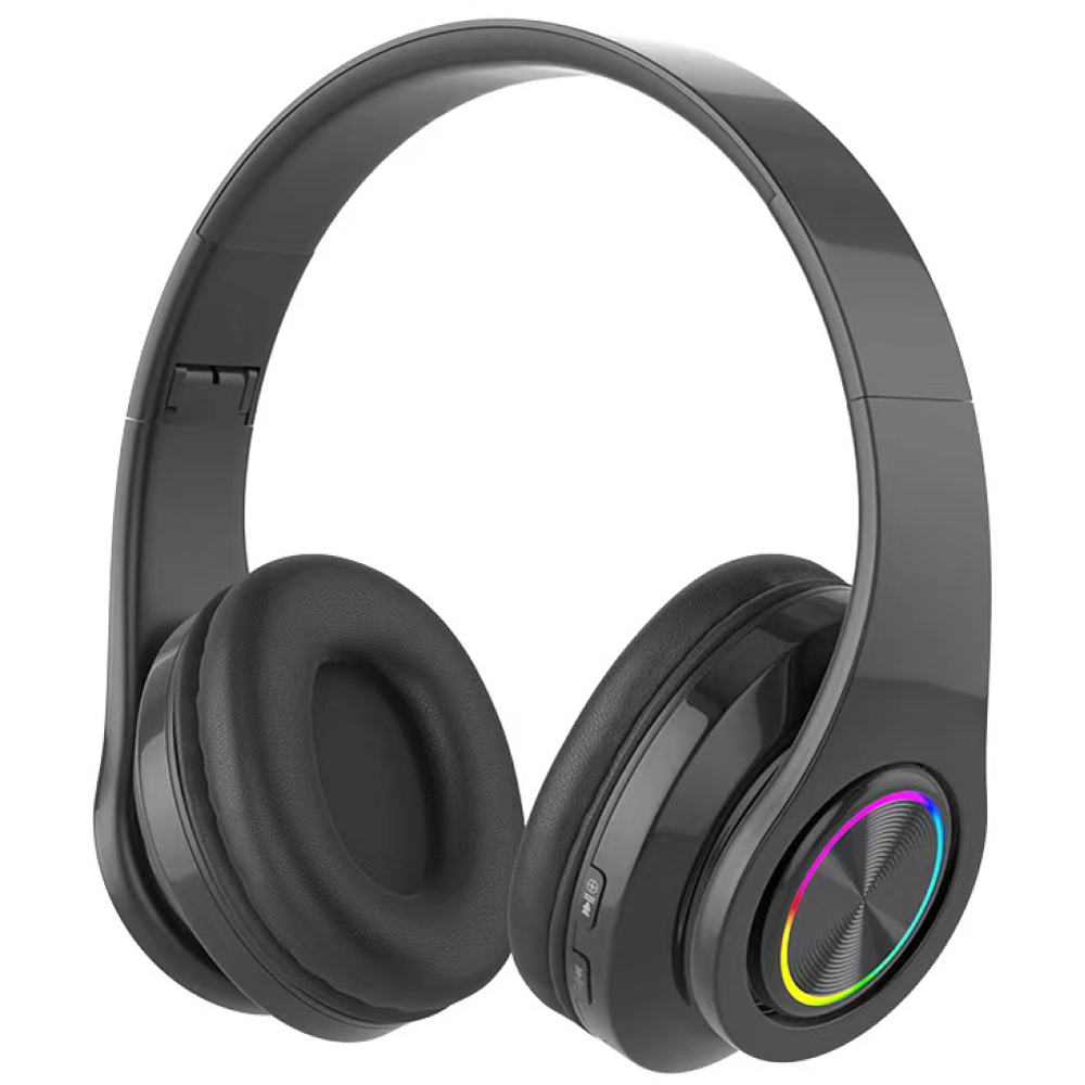 MiTEC MiSOUND Black Wireless Headphones Image 1