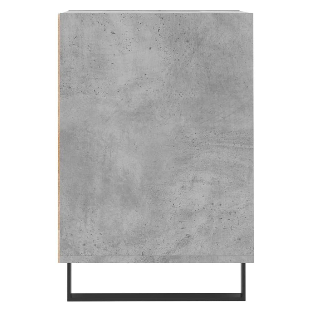 vidaXL 2 Door 3 Shelf Concrete Grey TV Cabinet Image 7