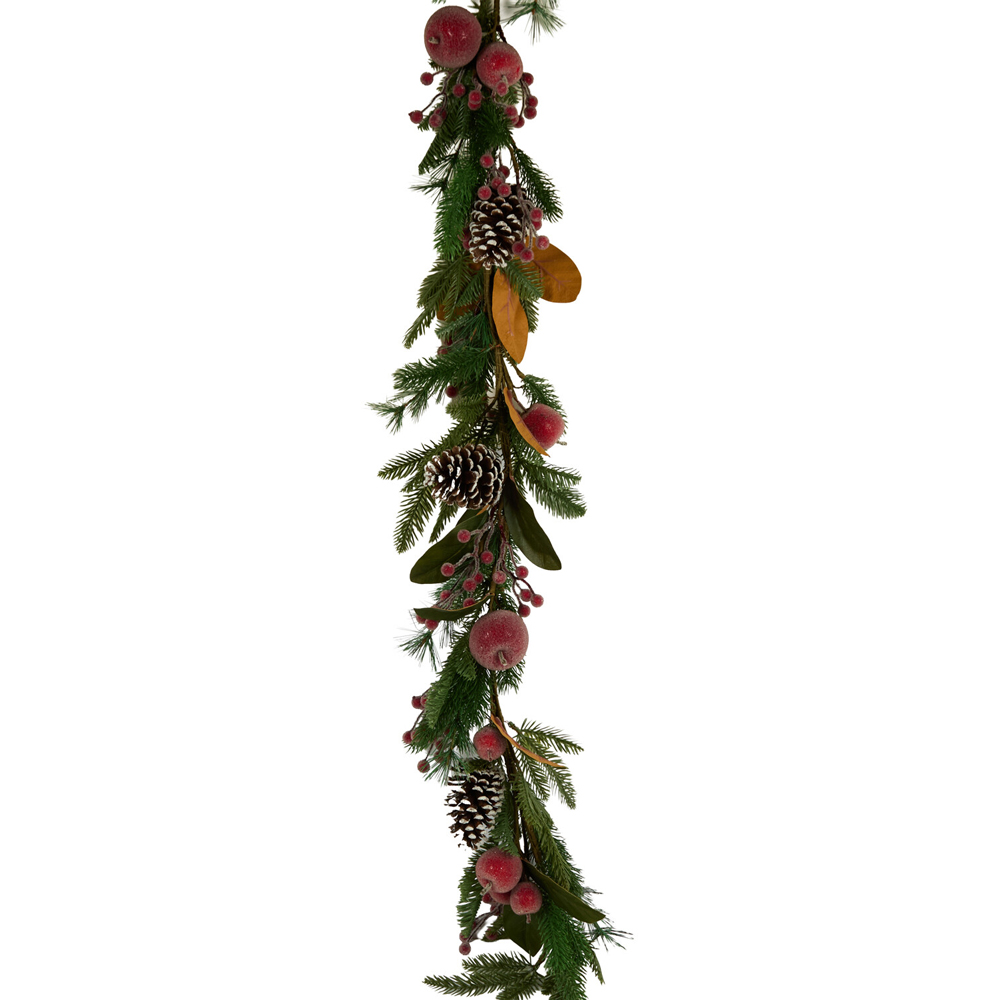 Iced Apple Festive Garland Image 2
