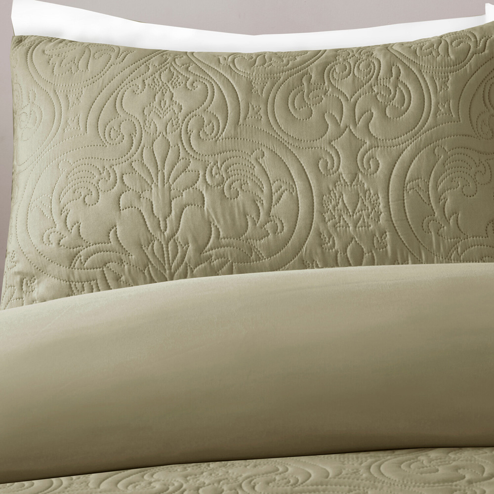 Sanderson Pinsonic Duvet Set Green Superking Image 3