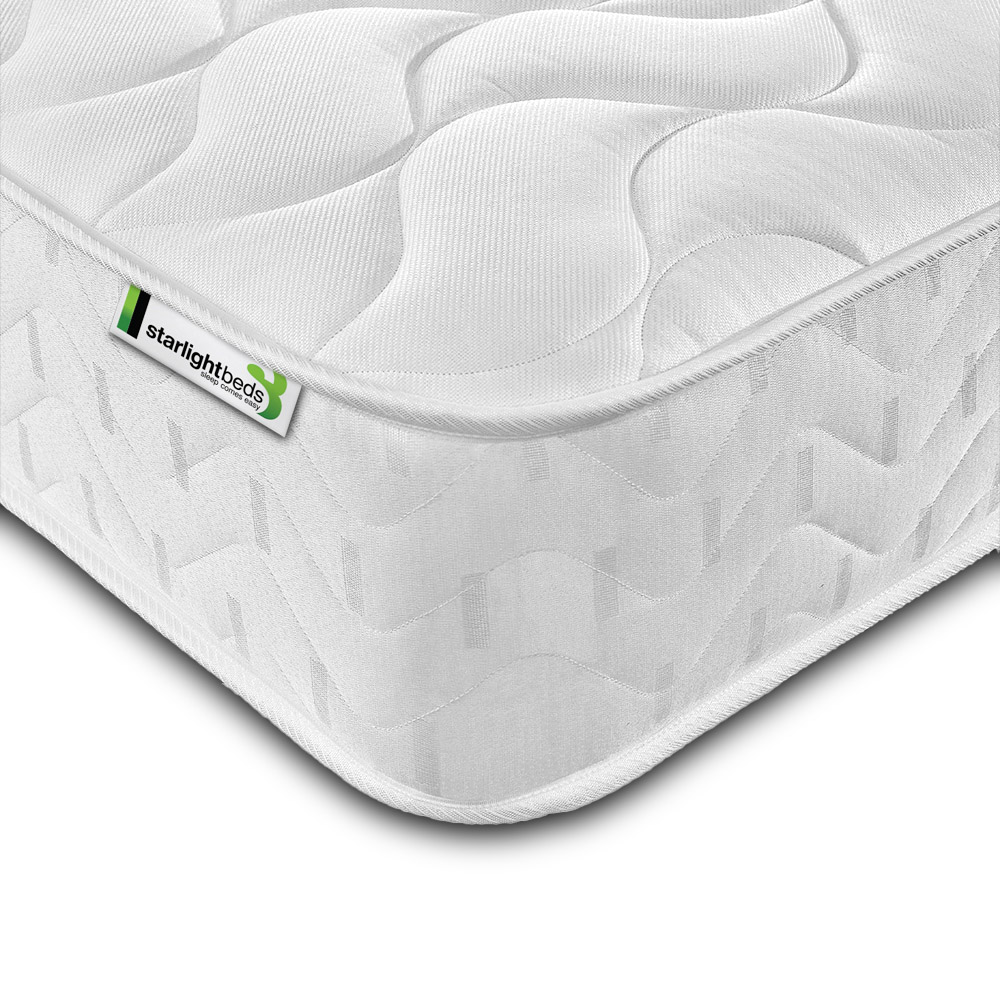 Starlight Beds Shorty White Hybrid Deep Memory Foam and Spring Mattress Image 3