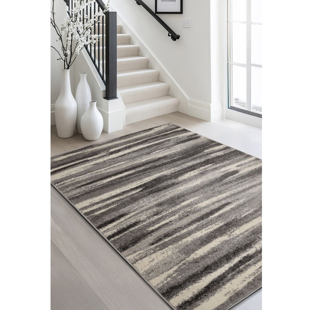 Homemaker Echo Grey Watercolour Rug 160 x 230cm Image 5