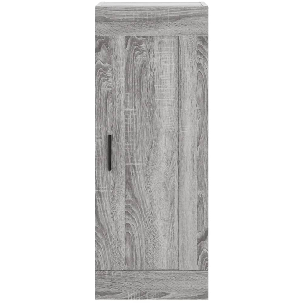 vidaXL Single Door Grey Sonoma Wall Mounted Cabinet Image 4