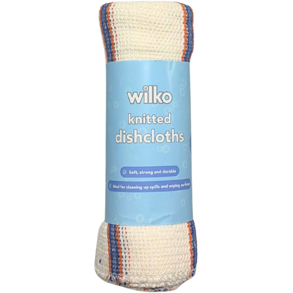 Pack of 4 Knitted Dishcloths Image 2