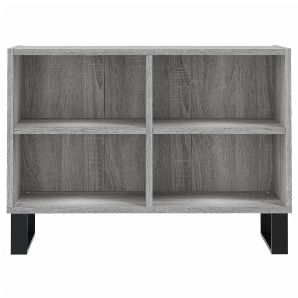 vidaXL 4 Shelf Grey Sonoma TV Cabinet Image 3